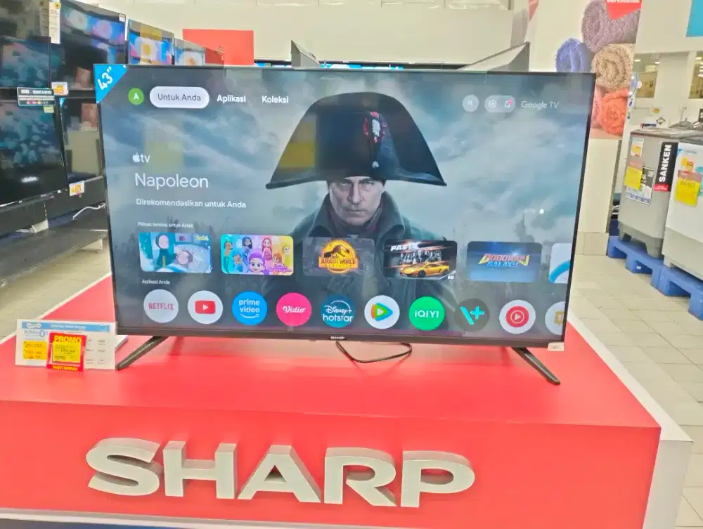 TV Sharp Google Tv 43 inch