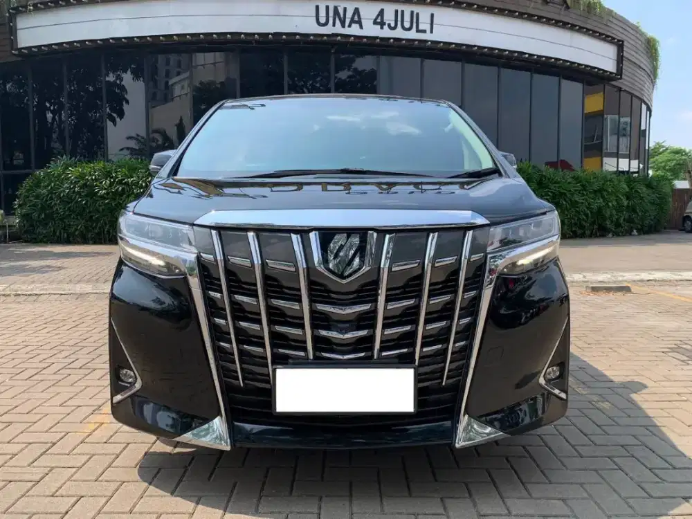 HARGA TERMURAH!! TOYOTA ALPHARD 2.5 G AT MATIC 2018 HITAM