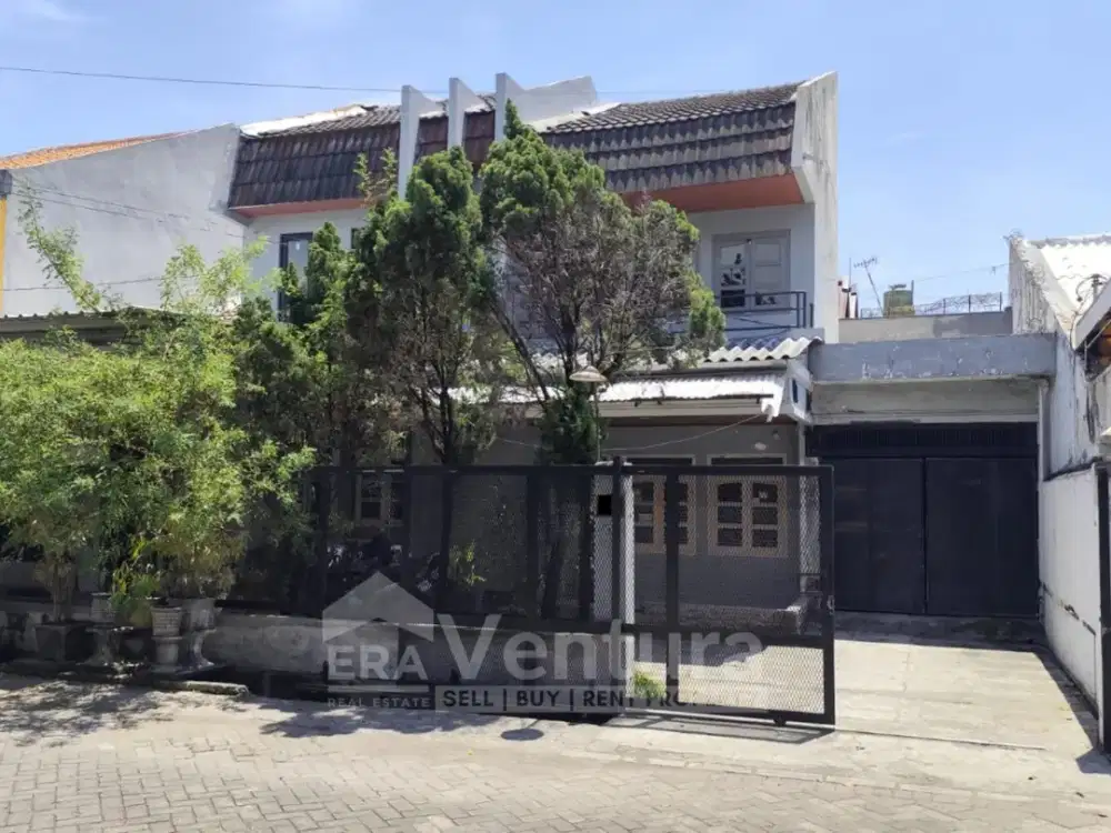 Dijual Rumah Cocok untuk Kantor dan Gudang di Bendul Merisi Utara, dekat Margorejo, Sidosermo, Jagir Wonokromo, Jemursari