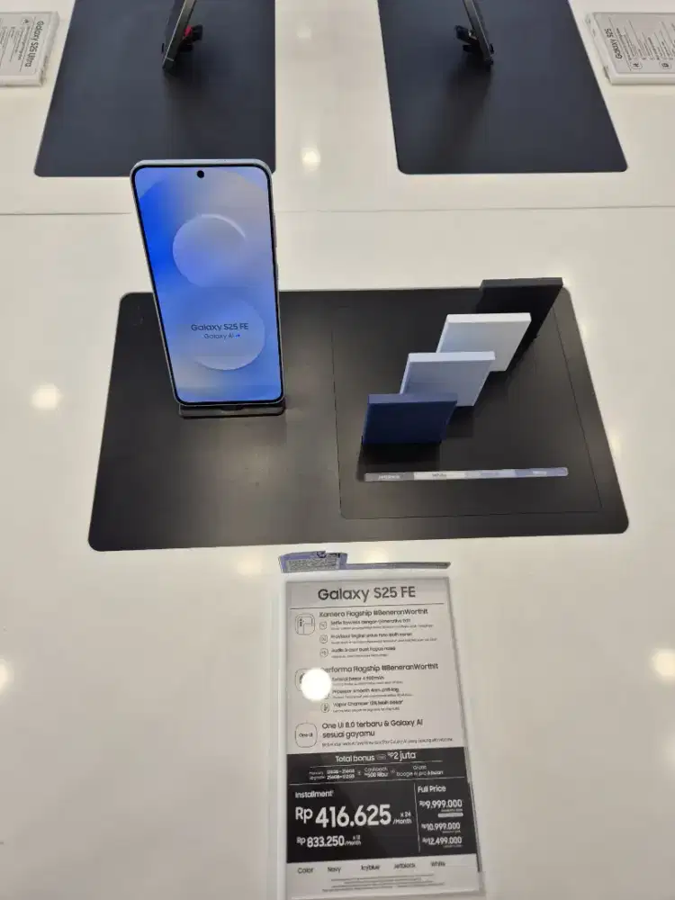 Samsung Galaxy S25FE 8/256 FREE FIT 3 GARANSI ORI 100%