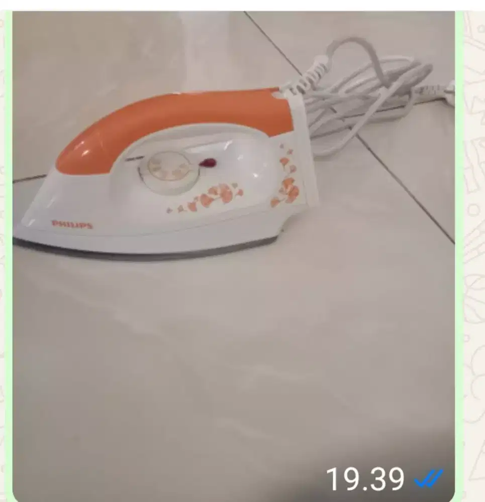 Setrika philips kondisi baru