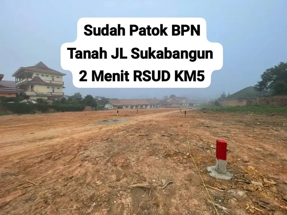 Tanah Kavling Pusat Kota Sudah Patok BPN