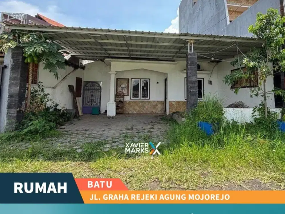 Dijual Cepat Rumah Hitung Tanah Graha Rejeki Agung Mojorejo Batu