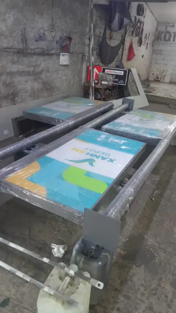 Custome papan reklame || huruf timbul || neon box