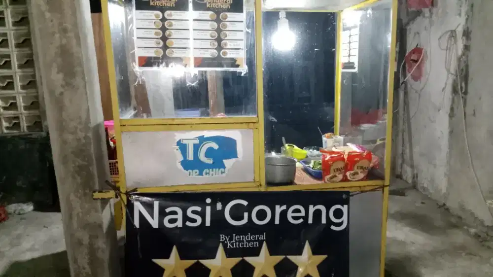 Gerobak bahan besi