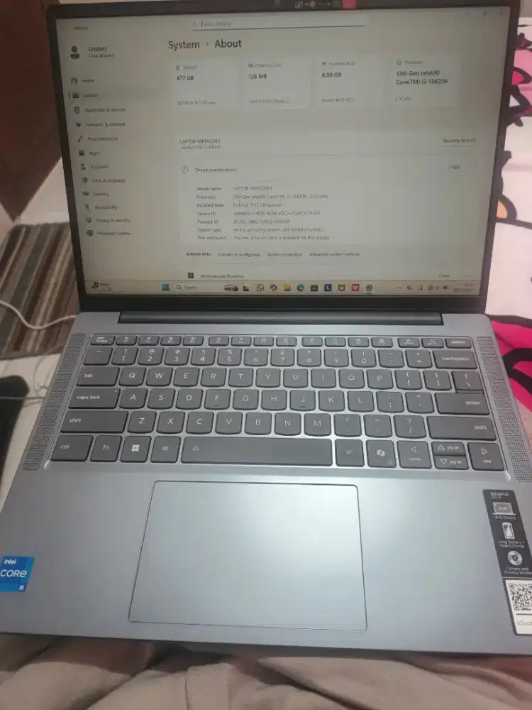 LENOVO IdeaPad Slim 3i 14IRH10