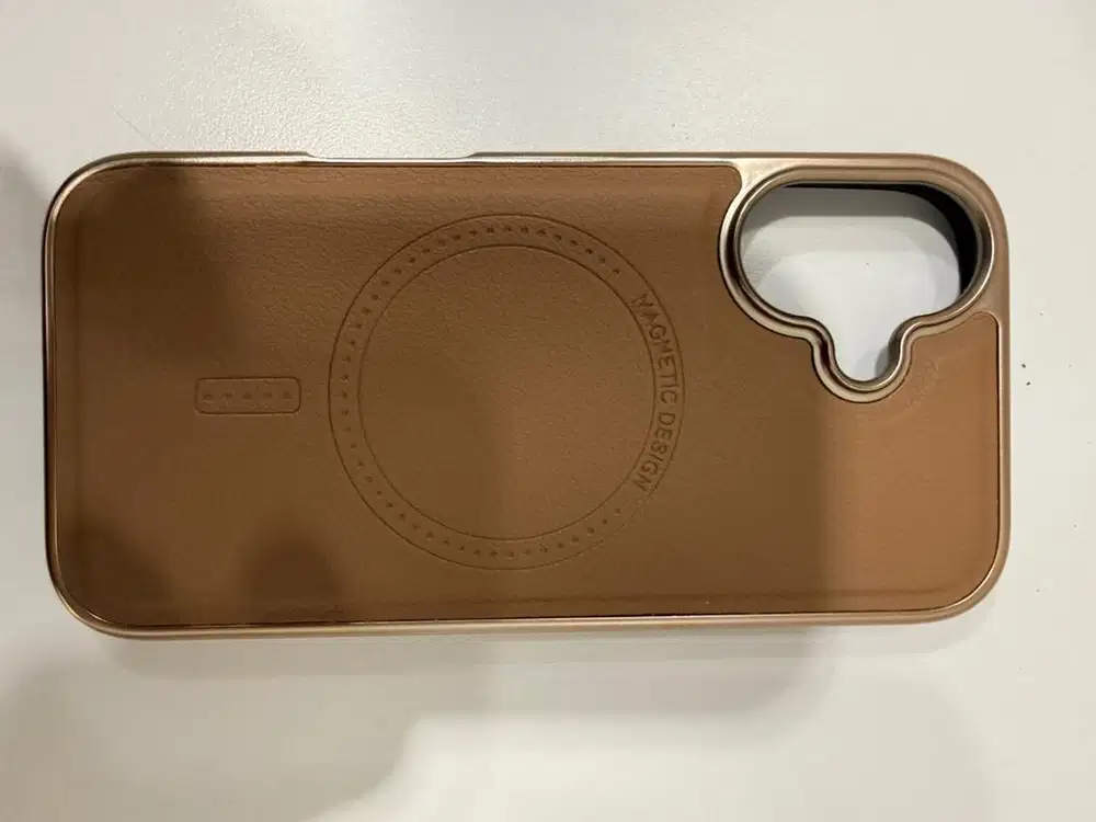 Case iphone 16 basic - leather Case