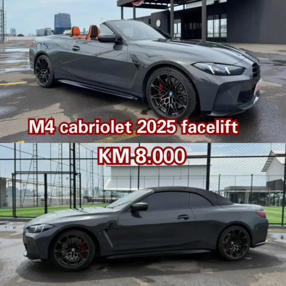 BMW M4 Cabriolet 2025 nik 2024 facelift Xdrive AWD . Bmw m4 awd 2025