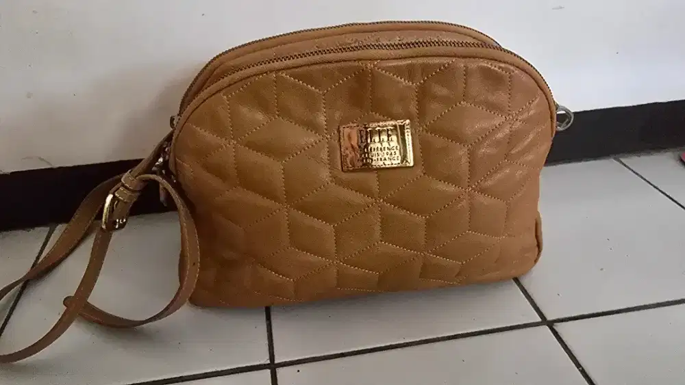 Tas wanita ELLE warna kuning