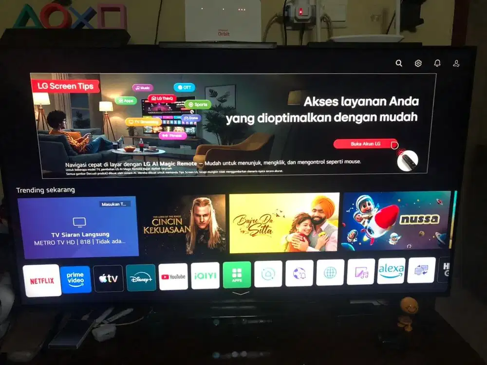 Televisi TV LG nano cell 55