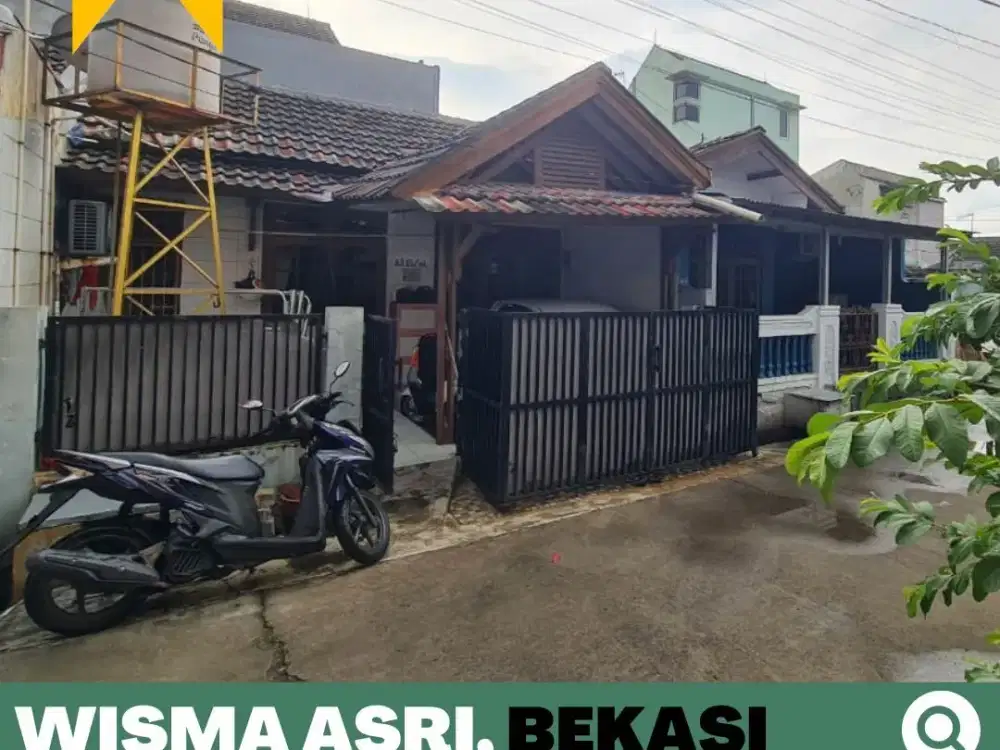 Rumah dijual Siap Huni, Wisma Asri, Hanya 7 Menit Ke Stasiun Bekasi