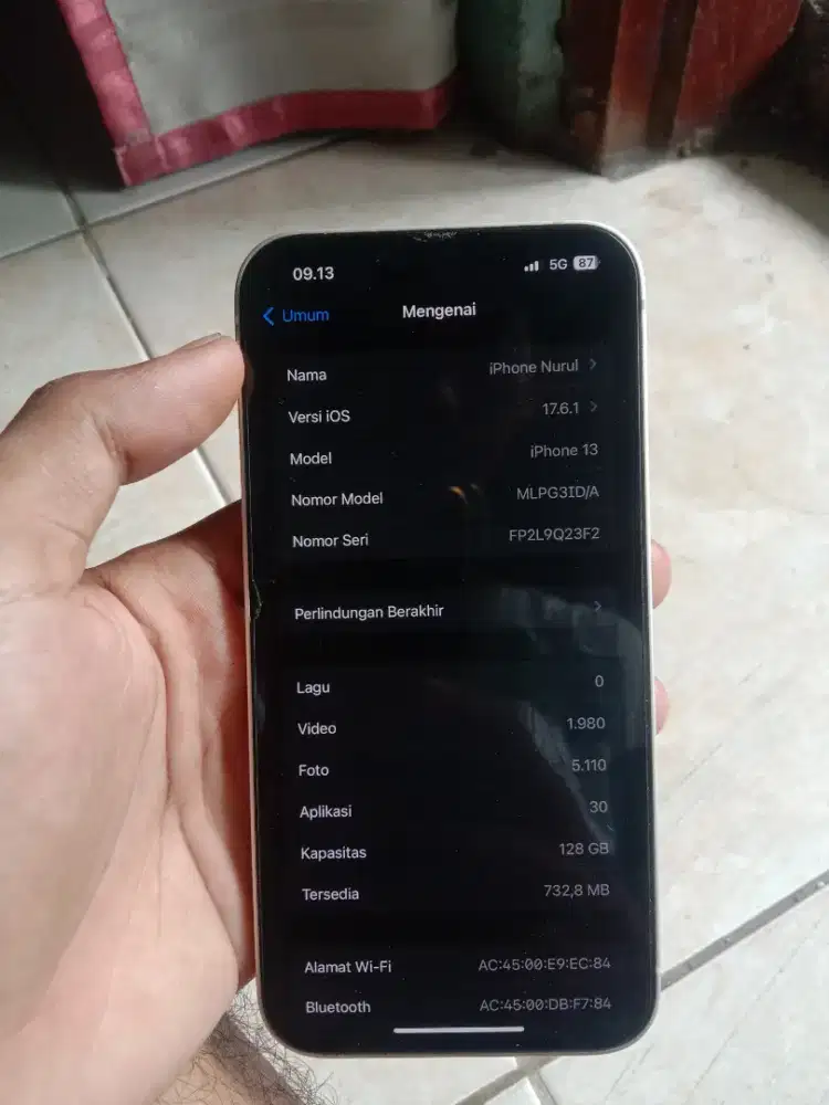 iPhone 13 ex digimap 128