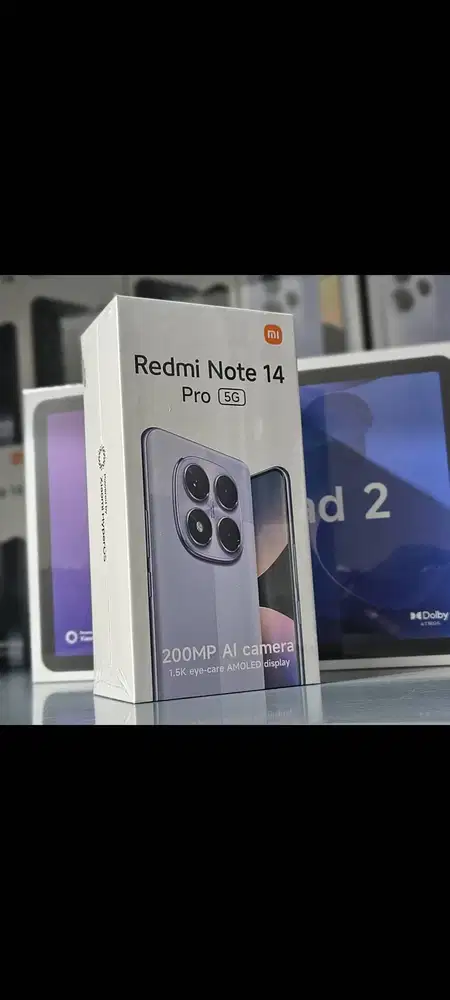 PROMO NEW REDMI NOTE 14 PRO 5G GARANSI RESMI XIAOMI INDONESIA!!