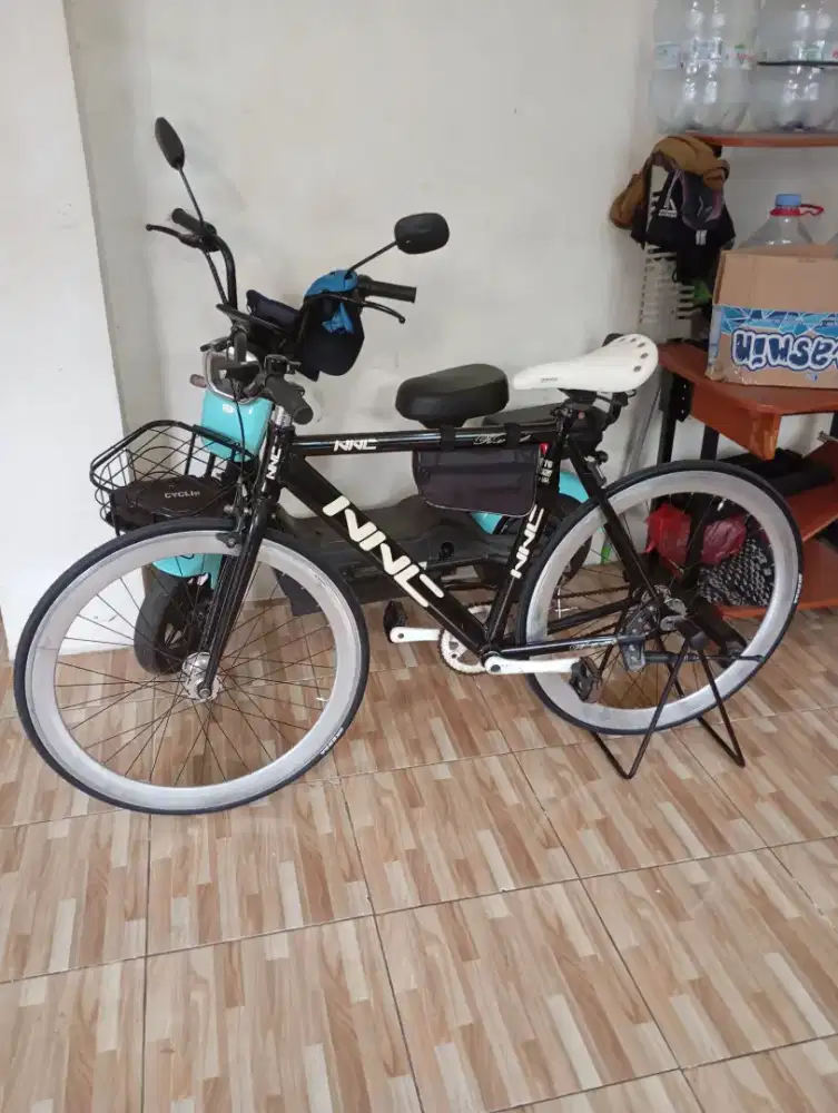 fixie NNC u.s.a fullbike full almunium alloy enteng ngacir rare item