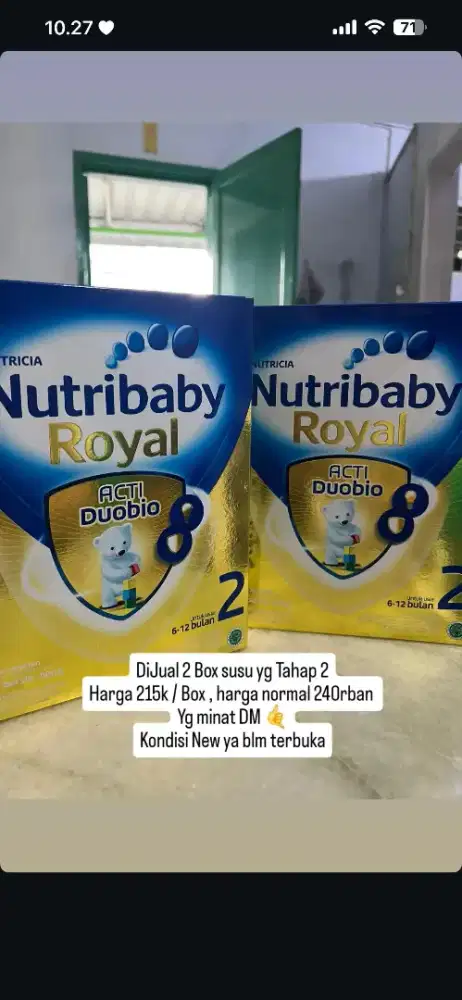Susu Nutribaby Royal
