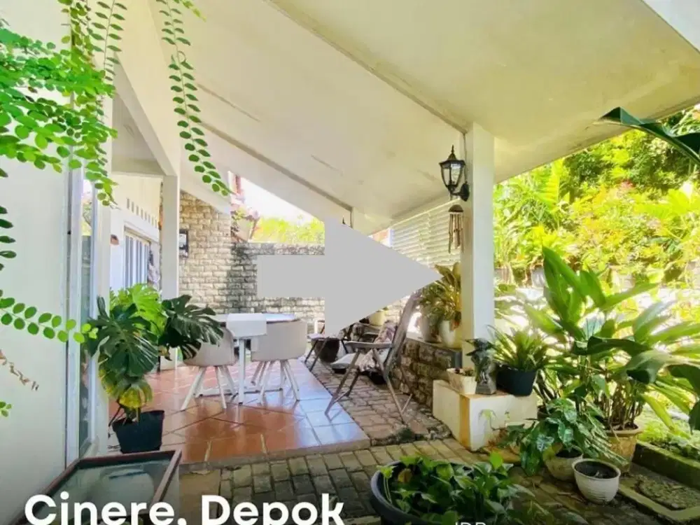 RUMAH PURI CINERE DEPOK LUAS LINGKUNGAN ASRI