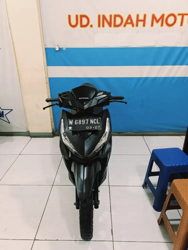 Warna hitam DOFF HONDA VARIO 150 ESP CBS ISS EXCLSV 2017