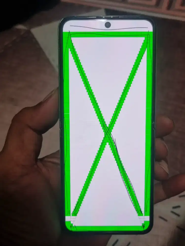 LCD dalam samsung Z flip 5 original copotan