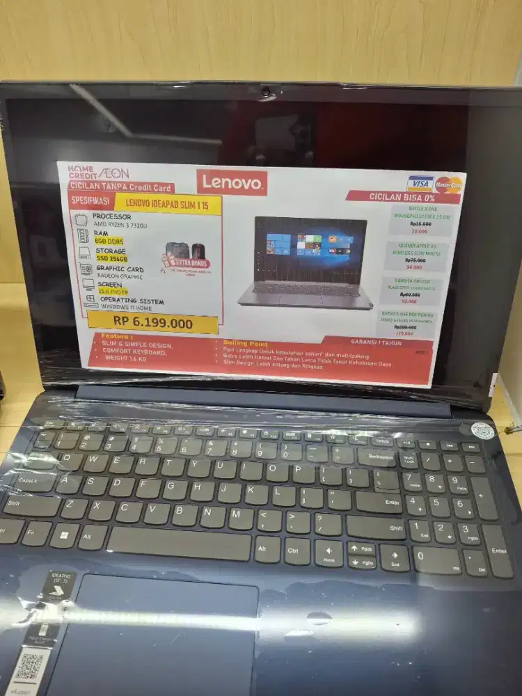 Laptop LENOVO IDEAPAD SLIM 15 Cicilan 0%