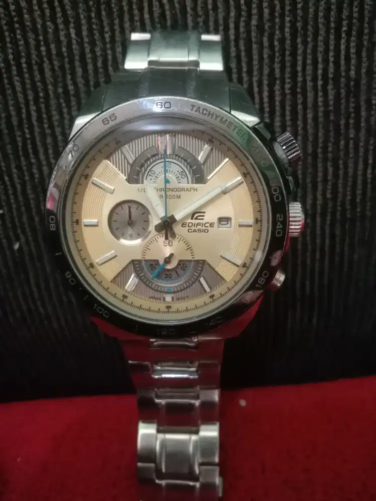 Jam CASIO EDIFICE chrono lokasi Cilebut bogor