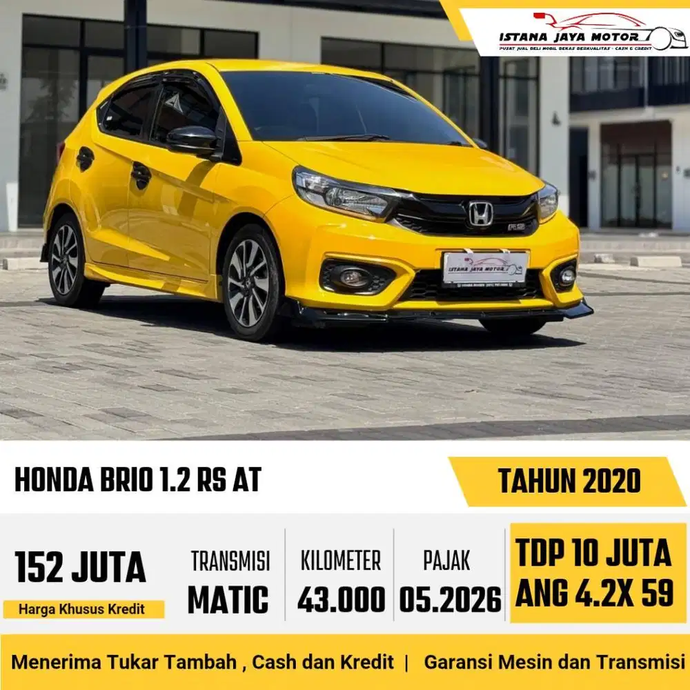 HONDA BRIO RS 1.2 AT 2020