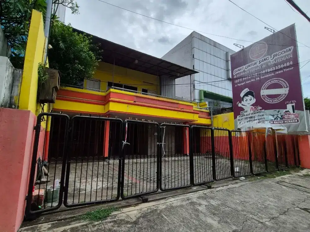 Disewakan Rumah di Jalan Raya Ngagel Jaya Surabaya