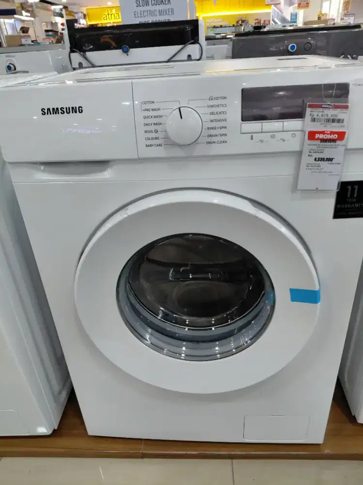 mesin cuci samsung 1 tabung otomatis 8kg (promo hanya sampai 30 nov)