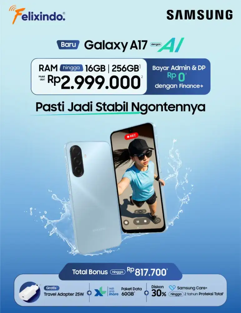 Samsung A17 lte cicilan 0%