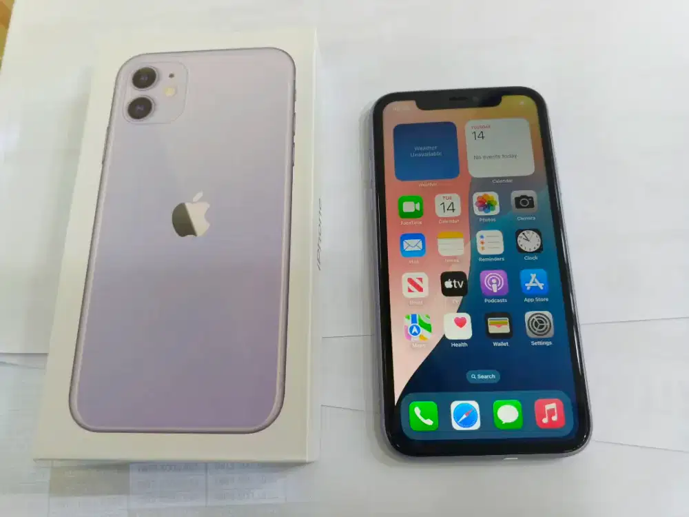 Iphone 11 128gb baru pasti mulus