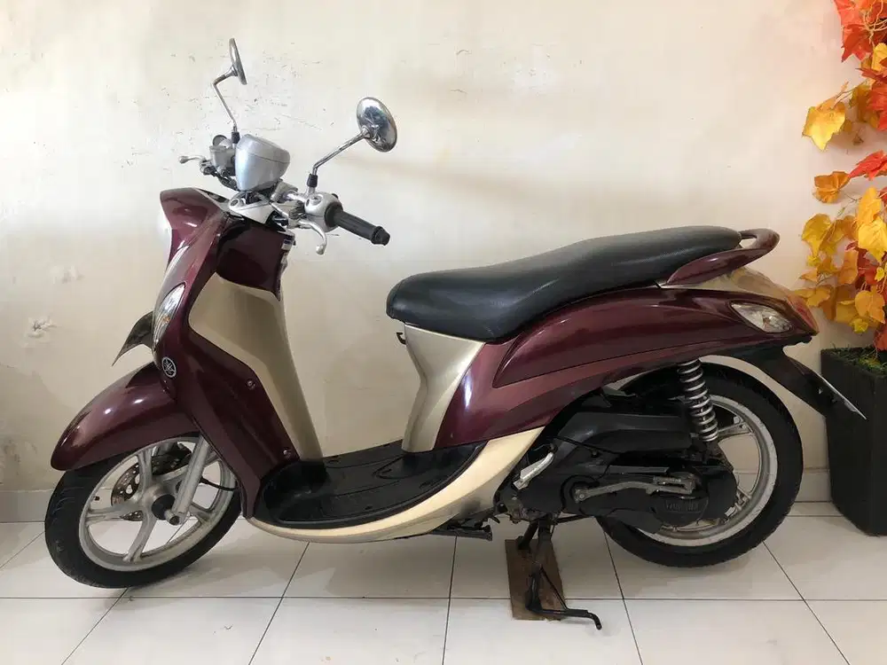 Yamaha Fino Th.2014 ungu !!
