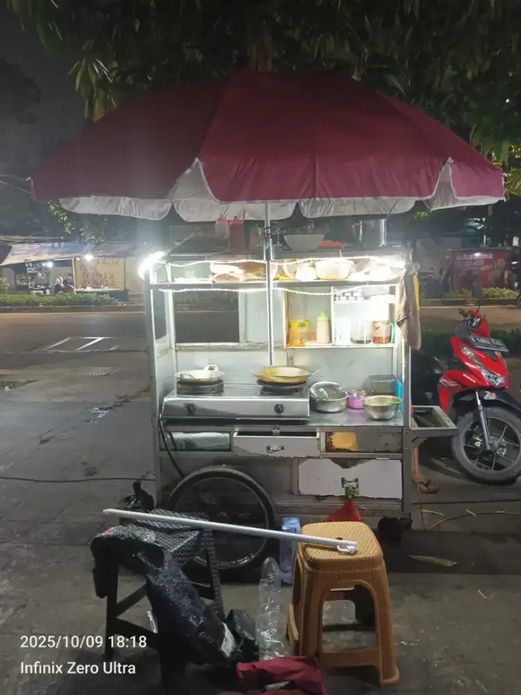 Lowongan kerja dagang cimol,ayam goreng & lainnya, mangkal pinggir jln