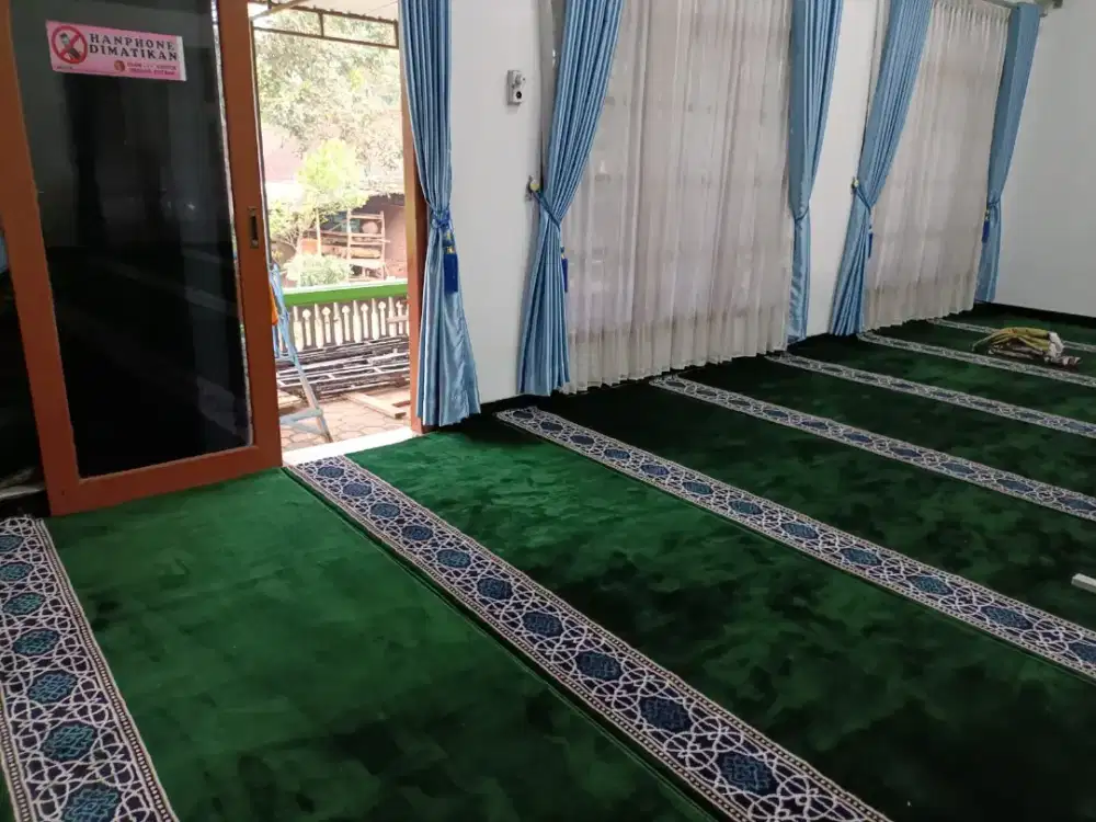 Sedia Karpet Masjid Lokal Tebal Premium Tipe Maulana