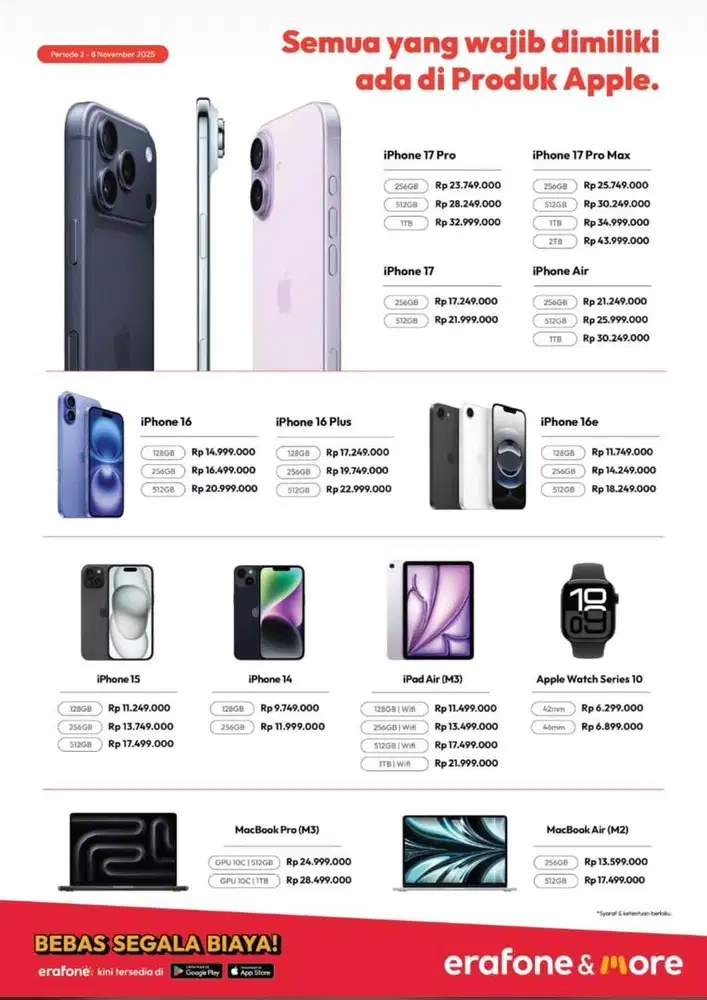 Kredit iphone 17 256gb