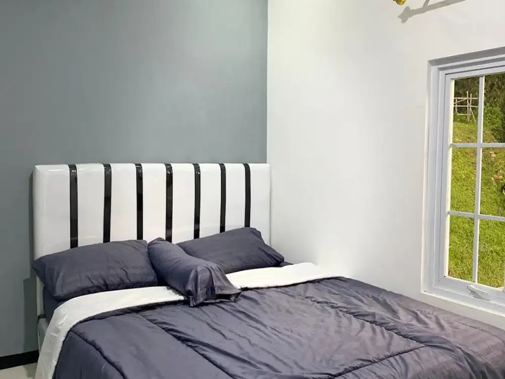 VILLA CANTIK DI BANJARAN - VIEW GUNUNG, LUAS & SEJUK