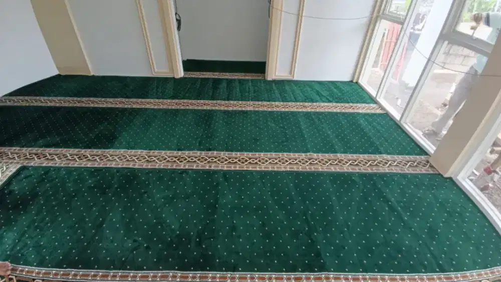 Sedia Karpet Masjid Lokal benang Turkiye Harga Hemat
