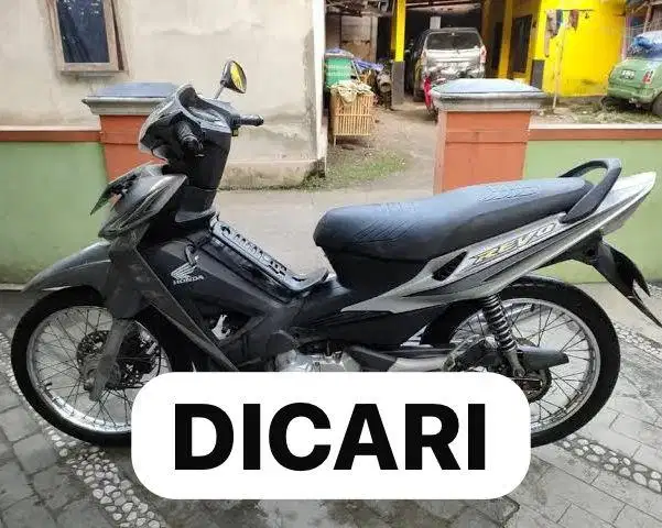 Di Cari Honda Revo Kapinis, Revo Ramping 2007 Ke Atas Revo 2008