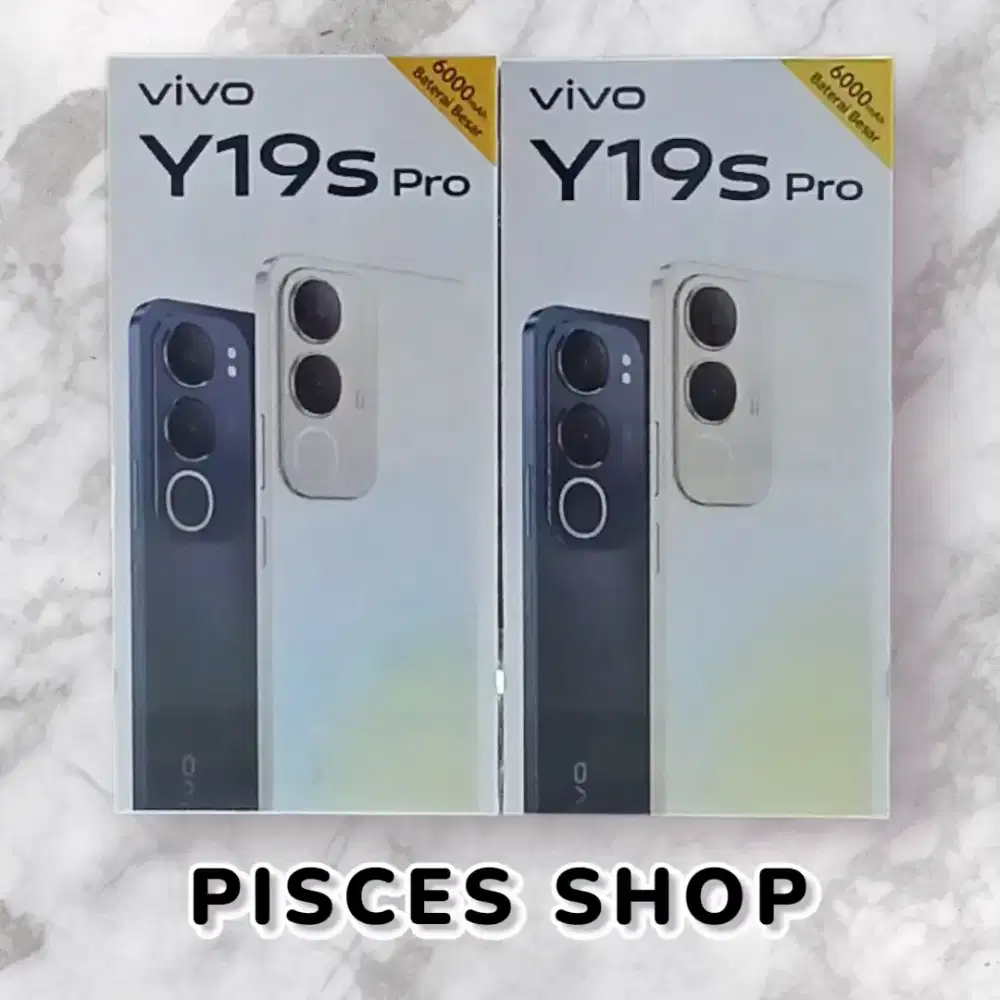 VIVO Y19s PRO RAM 6/128 NEW Segel Garansi Resmi 1 Tahun