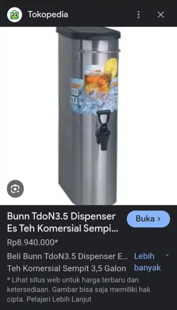 galon stenlies BUNN original import