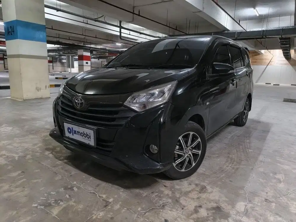 TDP Rendah -  Toyota Calya 1.2 G Bensin AT 2022 Hitam BW