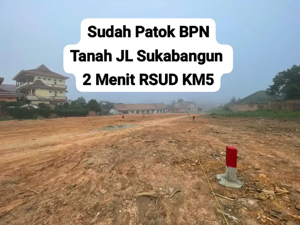 Tanah Kavling Pusat Kota Sudah Patok BPN