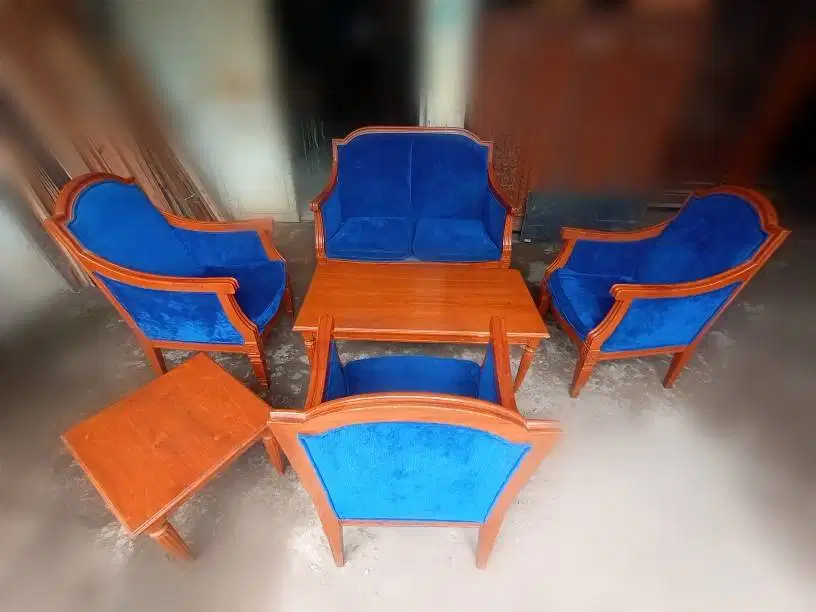 Kursi Tamu Jati 2.1.1.1+meja +extra meja