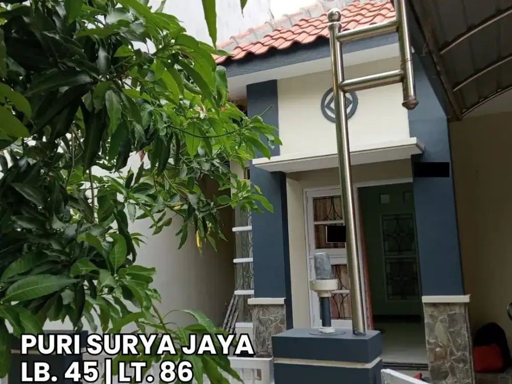 Disewakan Rumah di Perum Puri Surya Jaya Gedangan