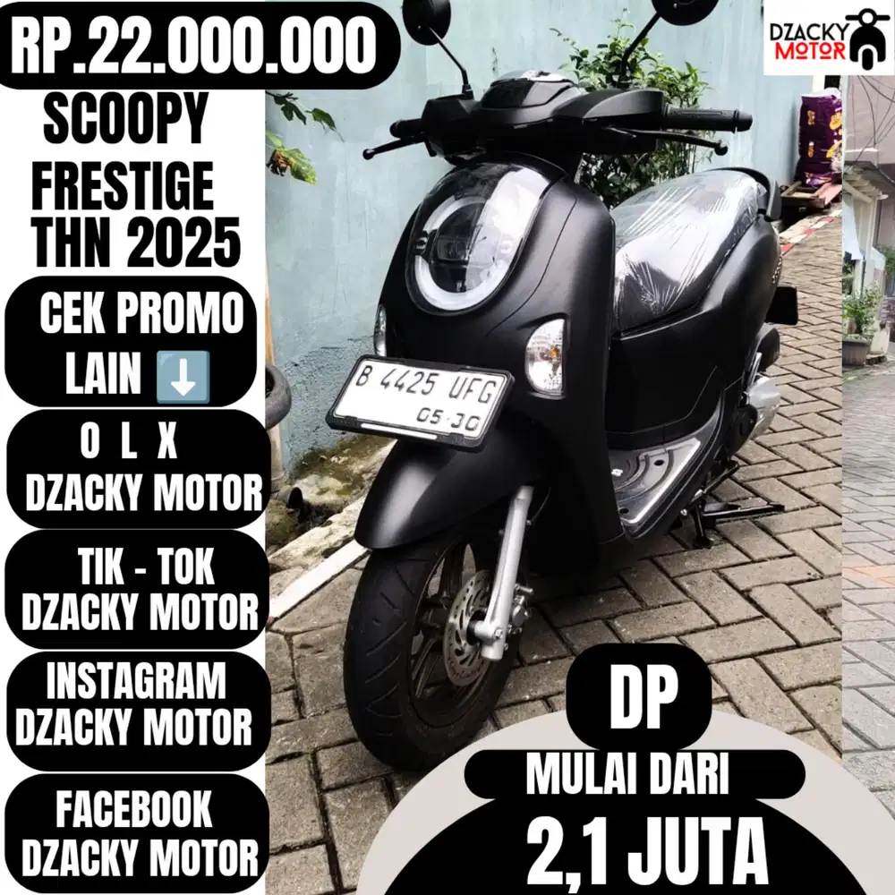 SCOOPY PRESTIGE 2025 SECOND LIKE NEW