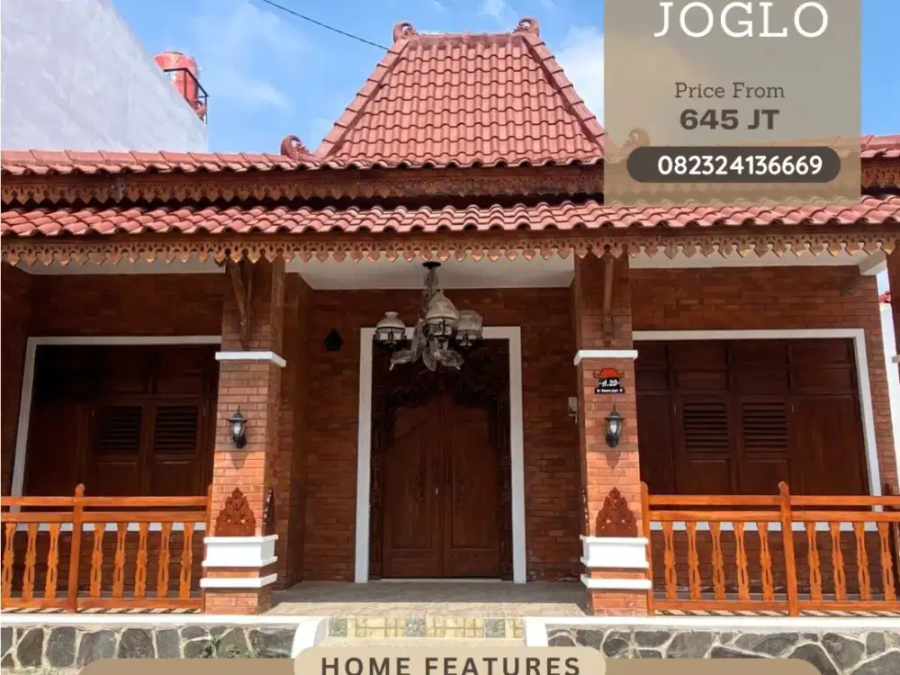 Rumah Elegant, Cocok Untuk Homestay di Utara Candi Prambanan