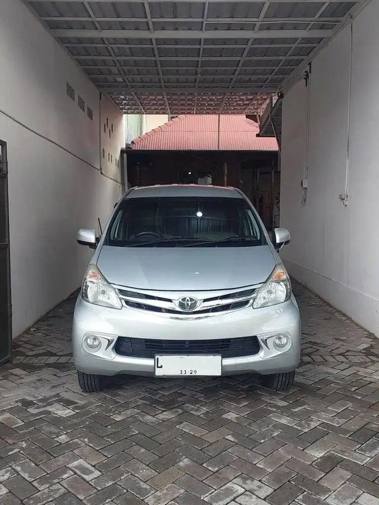 Toyota Avanza 1.5 G Airbag MT / Manual 2013 Orisinil total Pajak baru