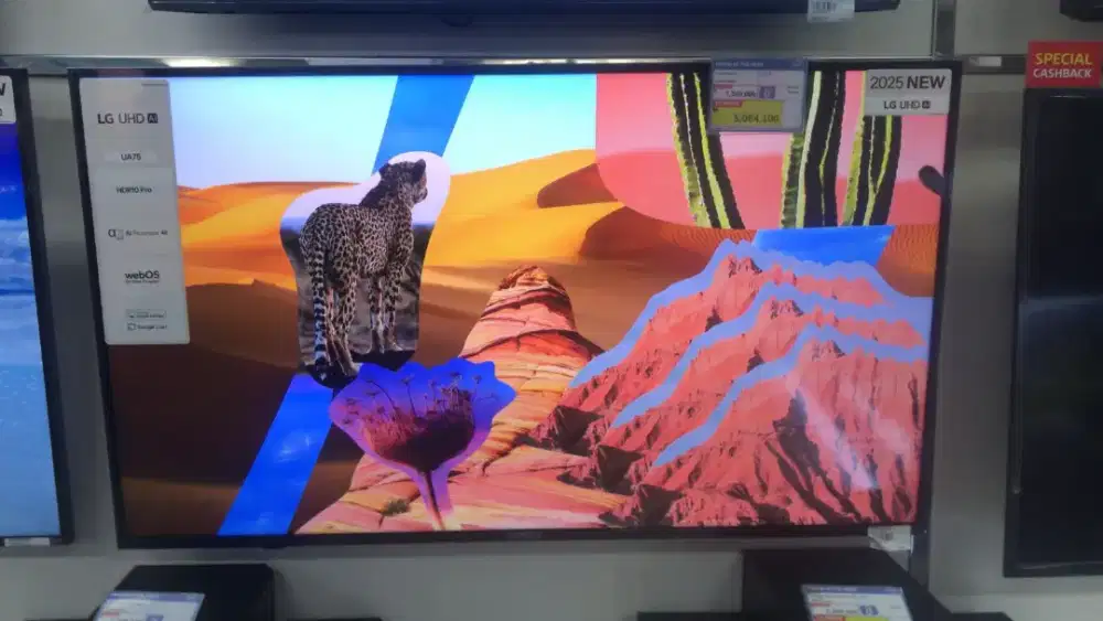 TV LG UHD 50inch promo elektro fair dg home credit