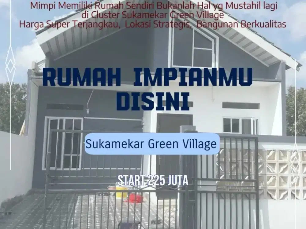 Cluster syariah bebas BI checking dekat ke Summarecon Bekasi