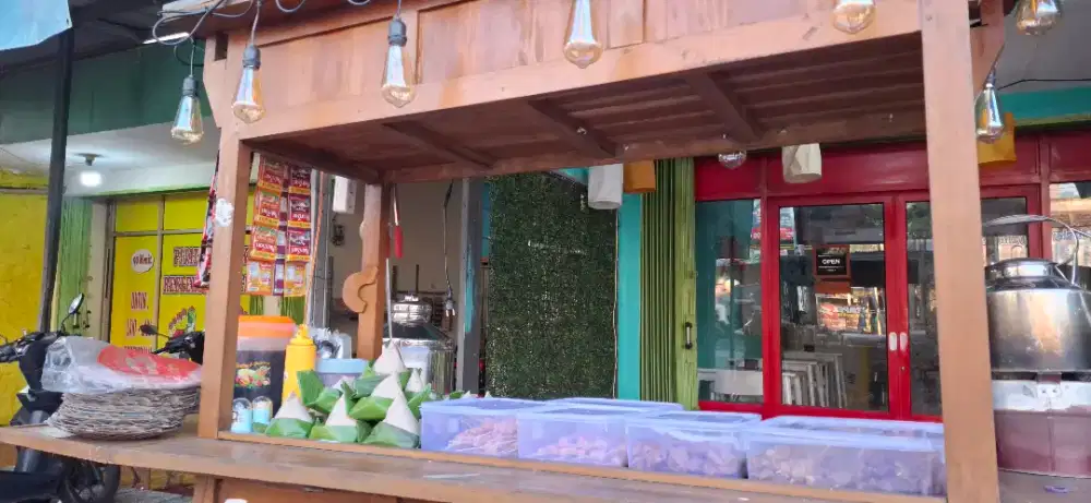 GEROBAK ANGKRINGAN + perlengkapan nya