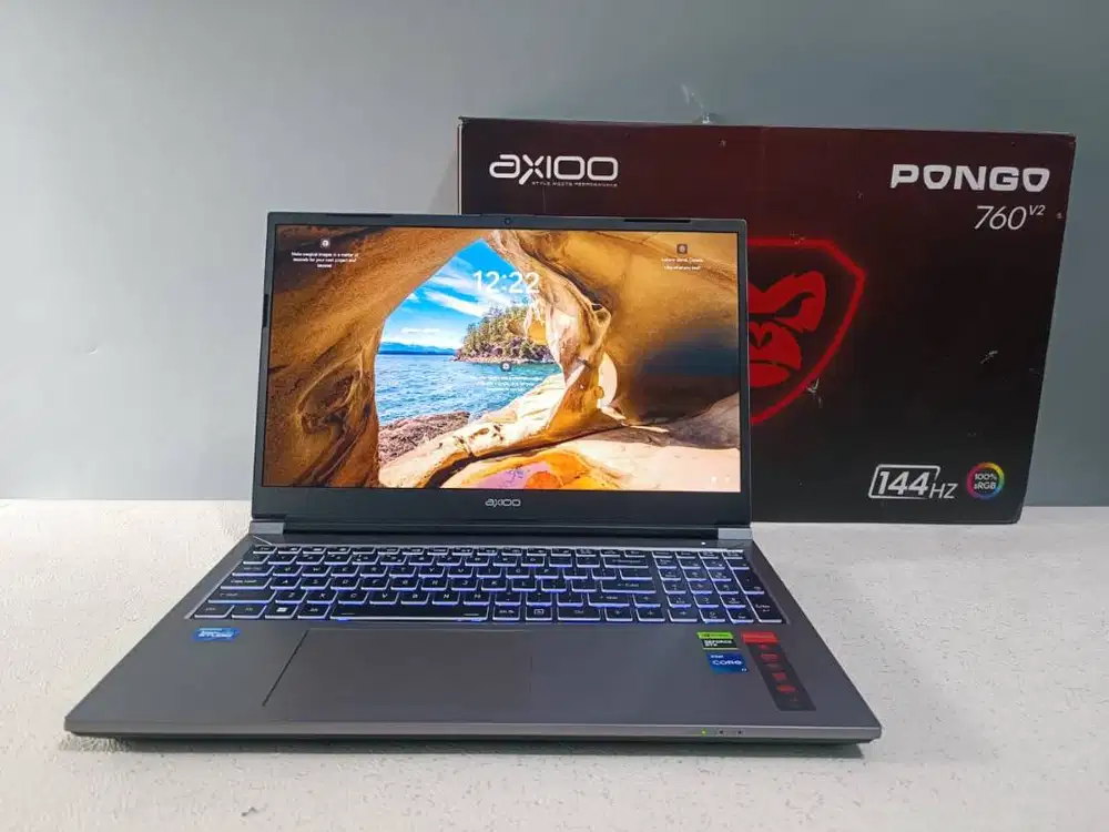 Axioo Pongo 760 i7 13620H RAM 32GB SSD 1TB RTX 4060 8GB 144hz BNOB