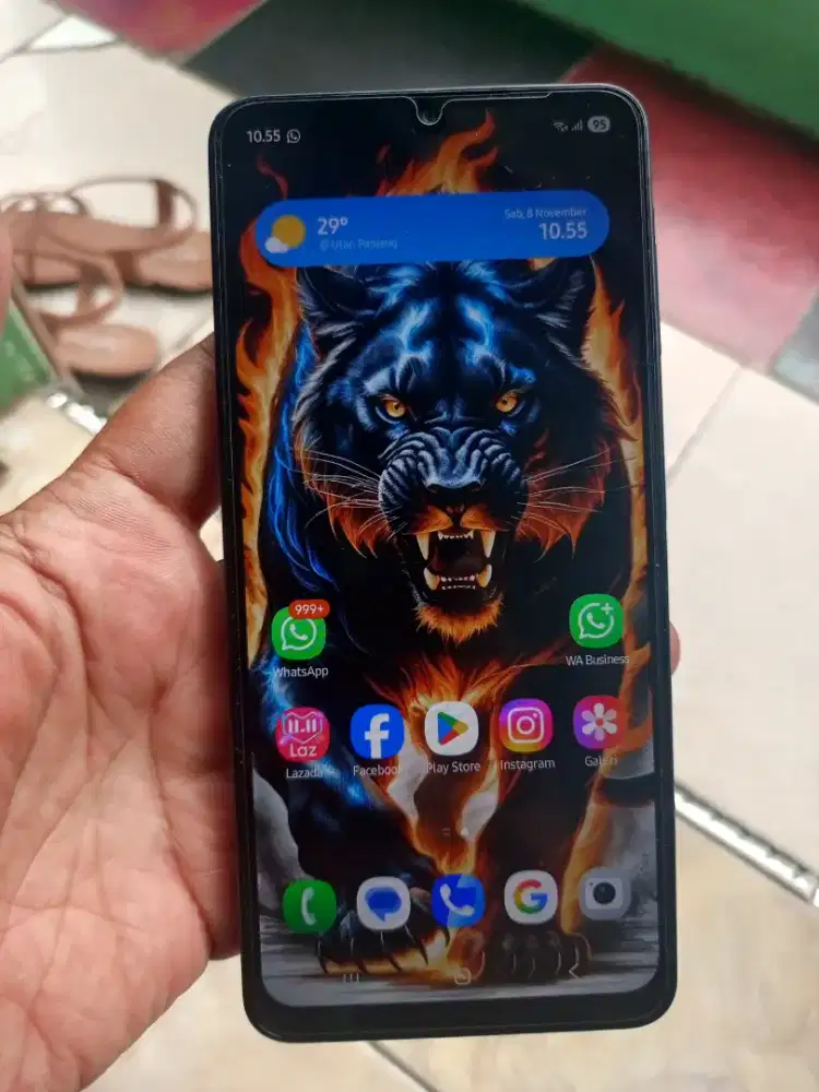 Samsung a07 ram 6/128 masih Gress fullset